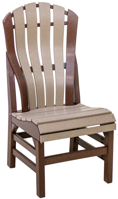 Bentback Adirondack Side Dining Chair Dining Chairs Bentback