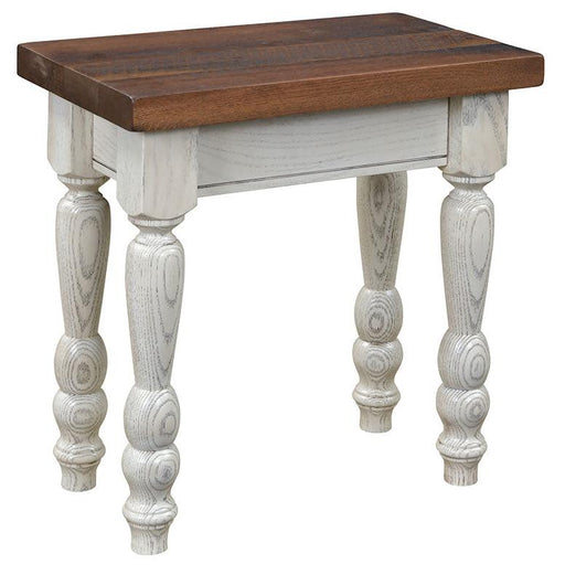 Amish Burlington Country End Table End Tables Farmhouse