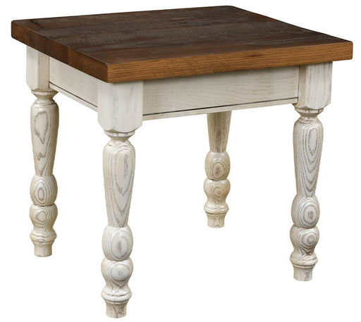 Amish Burlington Country End Table End Tables Farmhouse