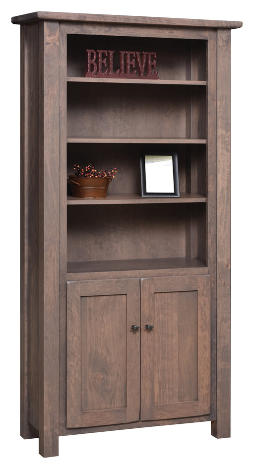 Barn Floor Open Bookcase 36" Wide Bookcases Farmhouse