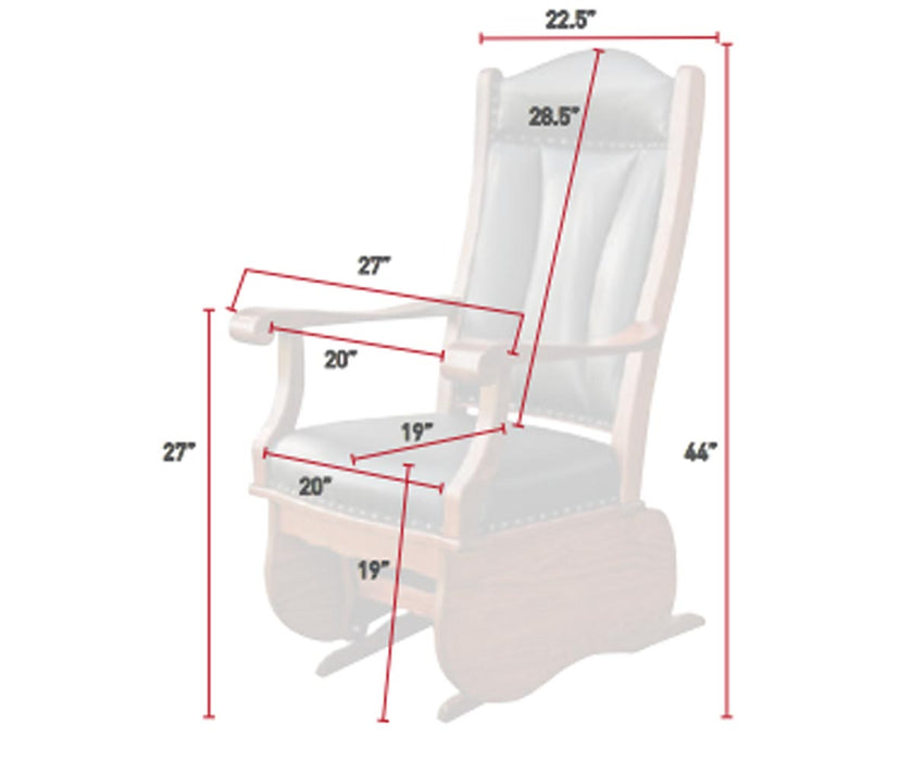 Amish Buckeye Glider