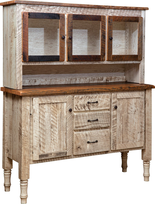 Belmont Reclaimed 3-Door Hutch 3-Door Hutches Farmhouse Reclaimed Barnwood