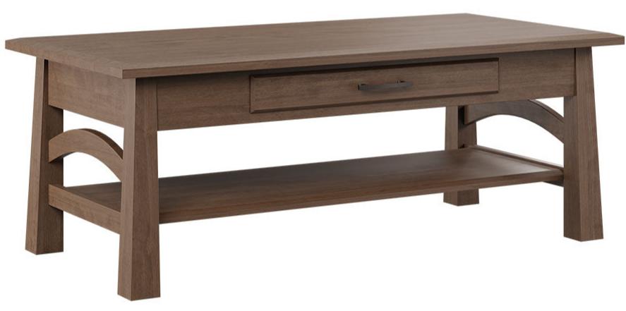 Amish Bow Madison Coffee Table Coffee Tables Contemporary