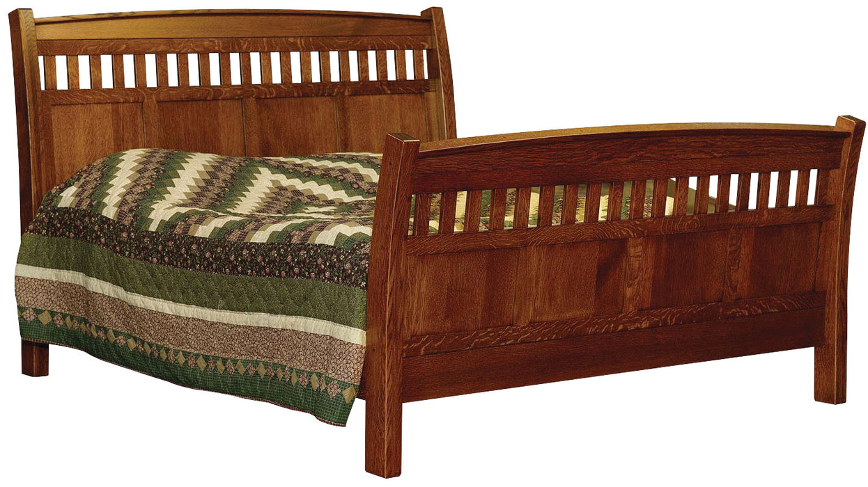 Amish Barrs Mill Rake Bed Sleigh Beds Mission