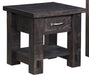 Amish Boulder Ridge End Table End Tables Farmhouse