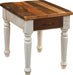 Belmont Reclaimed End Table 20"W x 26"D End Tables Farmhouse Reclaimed Barnwood