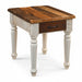 Belmont Reclaimed End Table 20"W x 26"D End Tables Farmhouse Reclaimed Barnwood