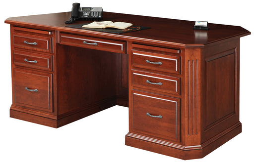 Amish Buckingham Executive Desk Executive Desks Traditional