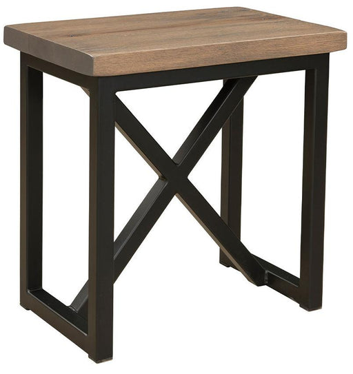 Amish Boat Wood End Table End Tables Modern