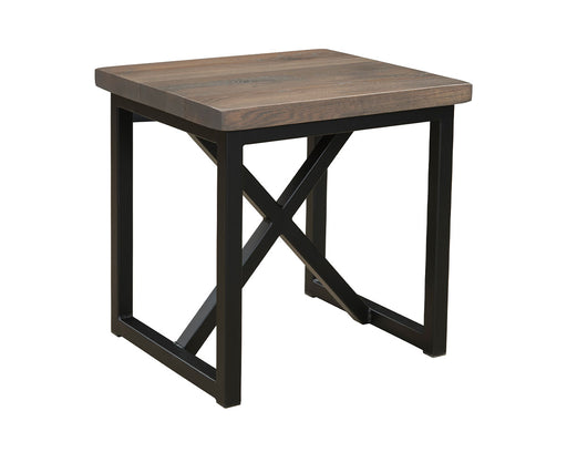 Amish Boat Wood End Table End Tables Modern