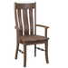 Quick Ship Amish Bayfield Dining Chair Arm Chair Dining Chairs Contemporary