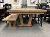 Bayfield Double Pedestal Dining Table Trestle Dining Tables Farmhouse