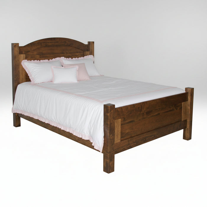 Amish Roseville Bed Panel Beds Traditional