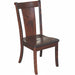 Amish Brady Dining Chair
Amish made wooden chair
Side Chair: 19" Wide x 17" Deep x 40" High
Arm Chair: 24" Wide x 17" Deep x 40" High