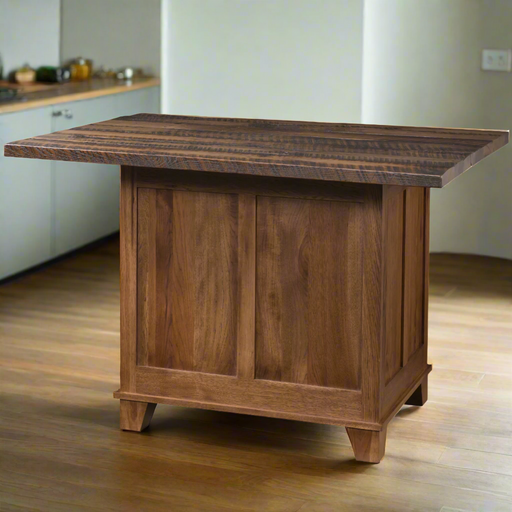 Amish Bridgeport Island 52" Kitchen Islands: 50-59" Contemporary Farmhouse