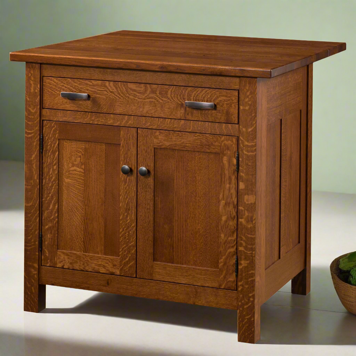 Amish Brookline 37" Island Kitchen Islands: 30-39" Mission