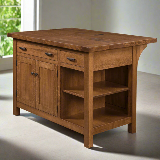 Amish Brookline 52" Island Kitchen Islands: 50-59" Mission