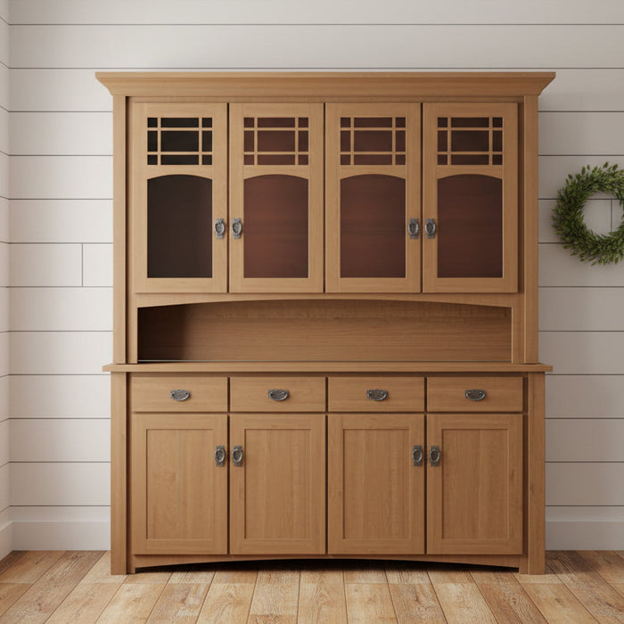 Amish Brunswick 4-Door Hutch