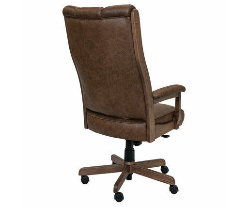 Clark Executive Office Chair Fabric/Leather Office Chairs Heartland Fabric Indoor Fabric