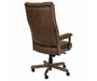 Clark Executive Office Chair Fabric/Leather Office Chairs Heartland Fabric Indoor Fabric