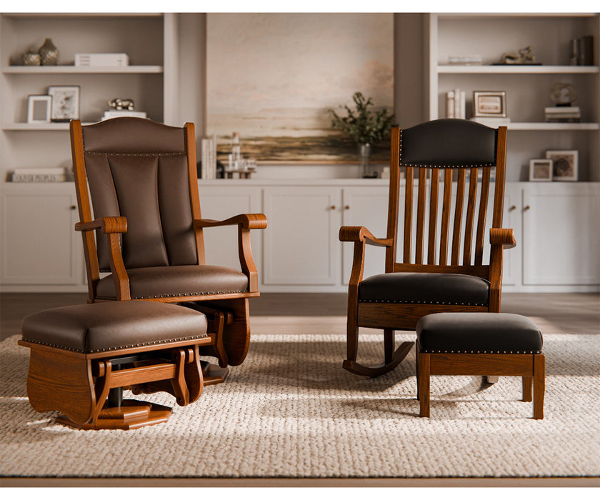 Quick Ship Amish Auntie's Buckeye Rocker