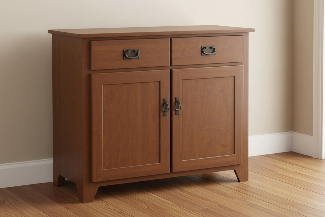 - Standard Hardware: D529A, D527A
- 3/8" Inset Doors
- Knife Hinges
- Full Extension Drawer Slides
- Dovetailed Drawers