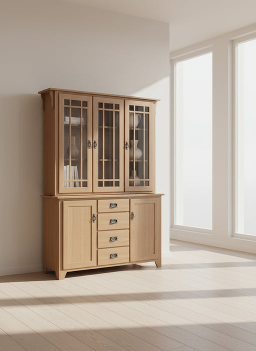 Burkholder Mission 3-Door Hutch 3-Door Hutches Mission