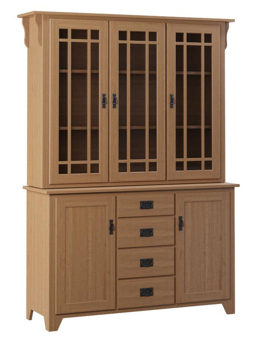 Burkholder Mission 3-Door Hutch 3-Door Hutches Mission