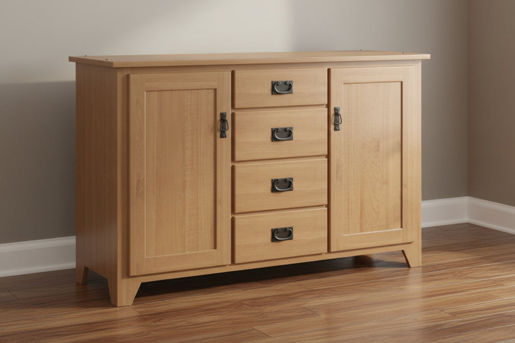 - Standard Hardware: D529A, D527A
- 3/8" Inset Doors
- Knife Hinges
- Full Extension Drawer Slides
- Dovetailed Drawers