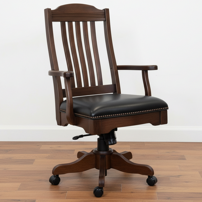 Amish Royal Desk Arm Chair