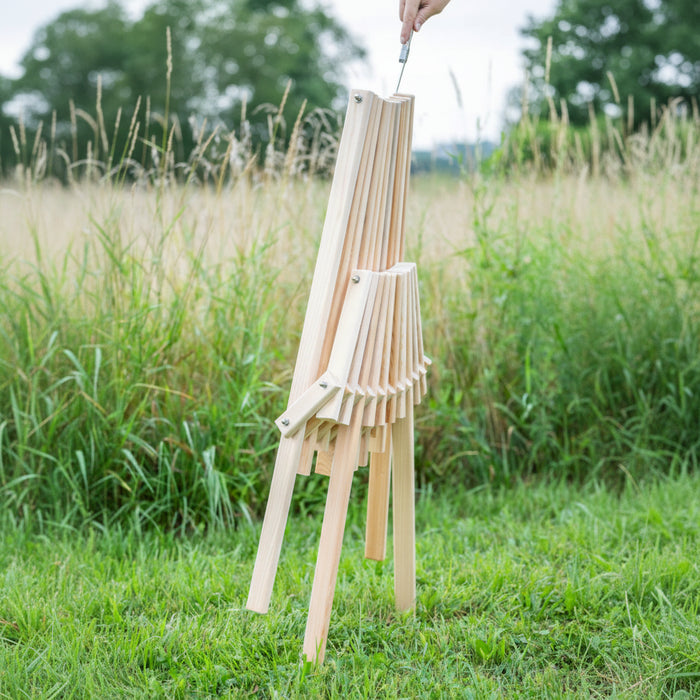 Amish Cypress Cricket Chair