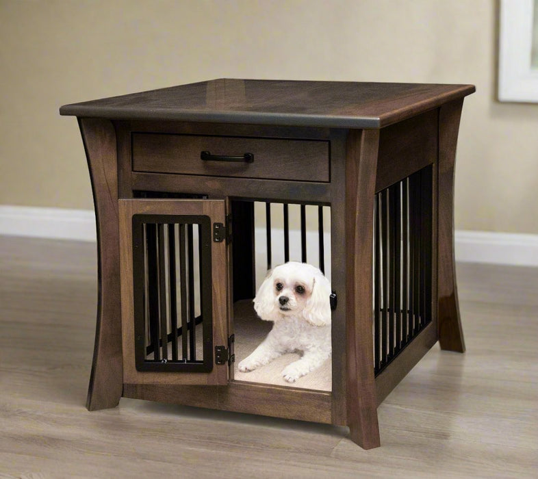 Amish Caledonia Pet End Table Pet Cabinets Contemporary