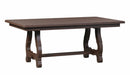 Amish Cascade Trestle Table Trestle Dining Tables Contemporary