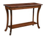 Amish Curved Leg Sofa Table Sofa Tables Traditional