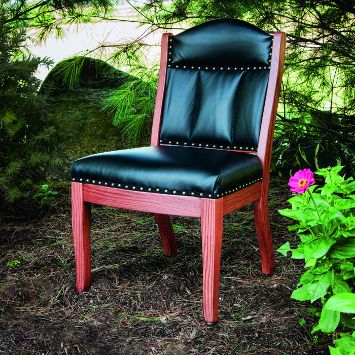 Amish Client Side Chair with Low Back