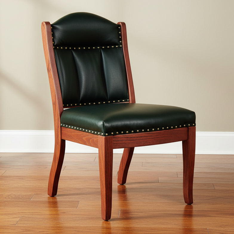 Amish Client Side Chair with Low Back