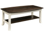 Amish Covington Coffee Table Coffee Tables Contemporary Farmhouse