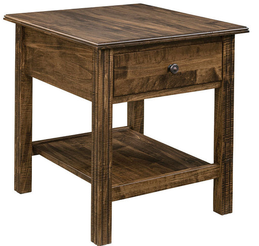 Amish Chipendale End Table End Tables Farmhouse