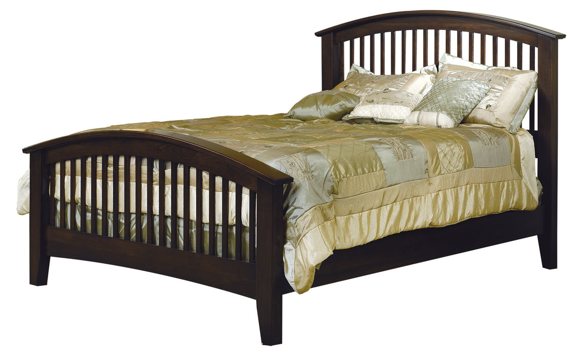 Amish Cambrai Mission Bed Spindle/Slat Beds Mission