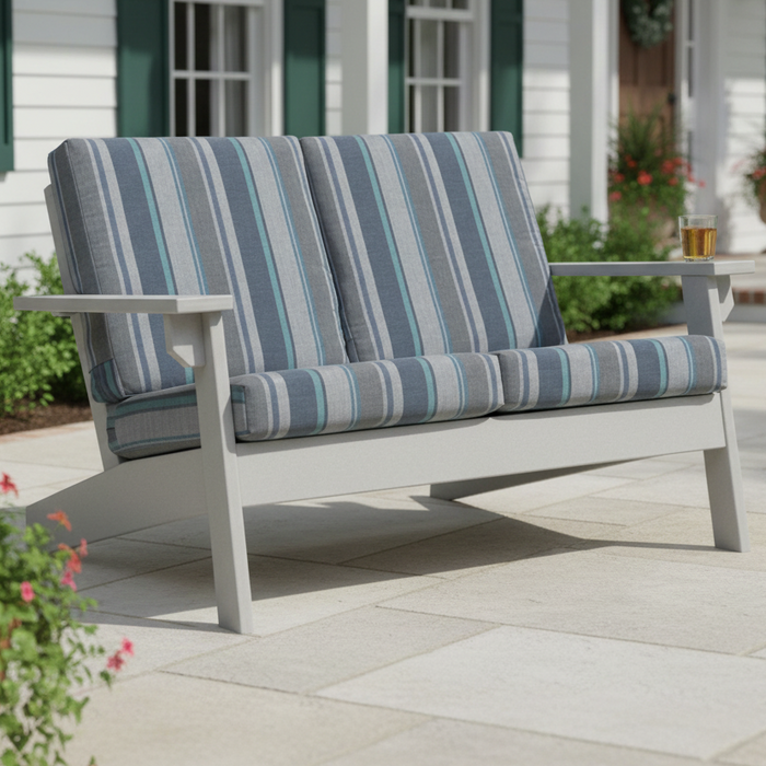 Amish Cape May Adirondack Loveseat