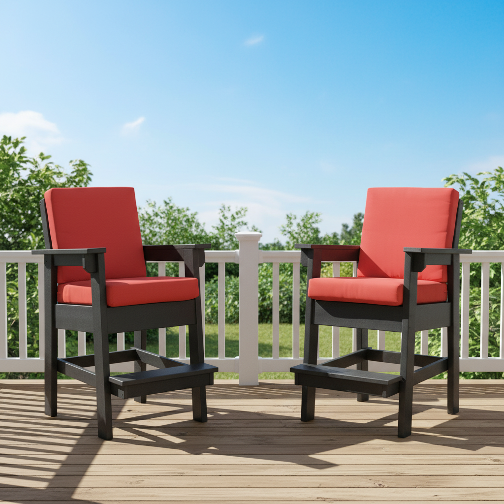 Amish Cape May Balcony Chair 2/4-Pc. Set