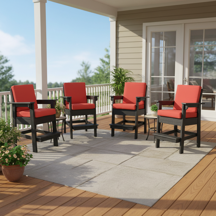 Amish Cape May Balcony Chair 2/4-Pc. Set