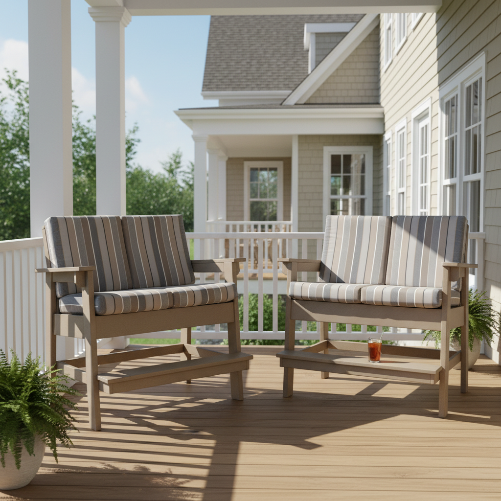 Amish Cape May Balcony Loveseat 2-Pc. Set