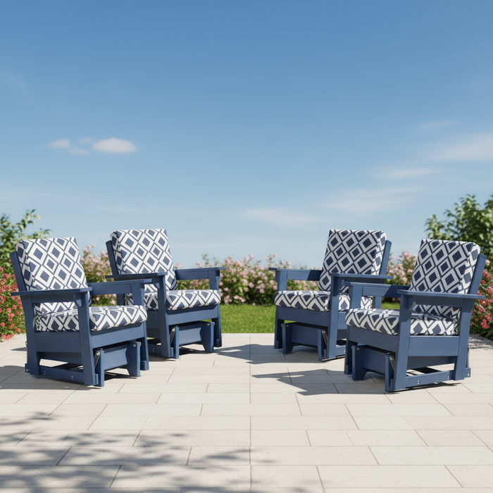 Amish Cape May Glider 2/4-Pc. Set