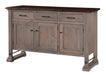 Carla Elizabeth Buffet 3-Door Buffets Contemporary Farmhouse