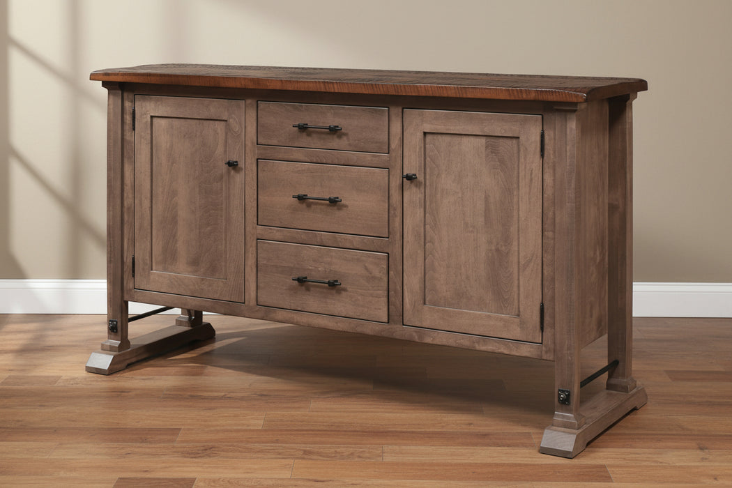 - Standard Hardware: 55271-ORB, 55275-ORB
- Reverse Panel Doors
- Flush Doors &amp; Drawers
- Dovetailed Drawers
- Adjustable Wood Shelves