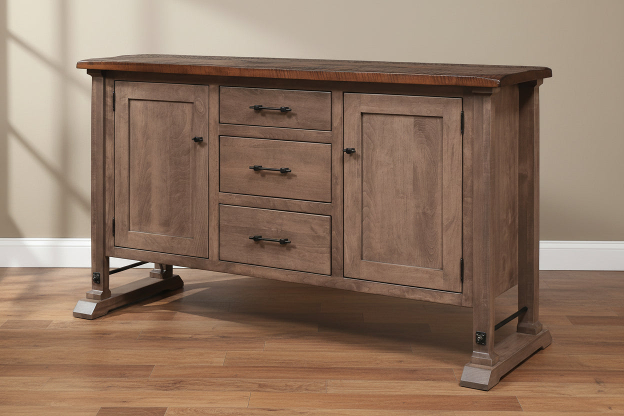 - Standard Hardware: 55271-ORB, 55275-ORB
- Reverse Panel Doors
- Flush Doors &amp; Drawers
- Dovetailed Drawers
- Adjustable Wood Shelves