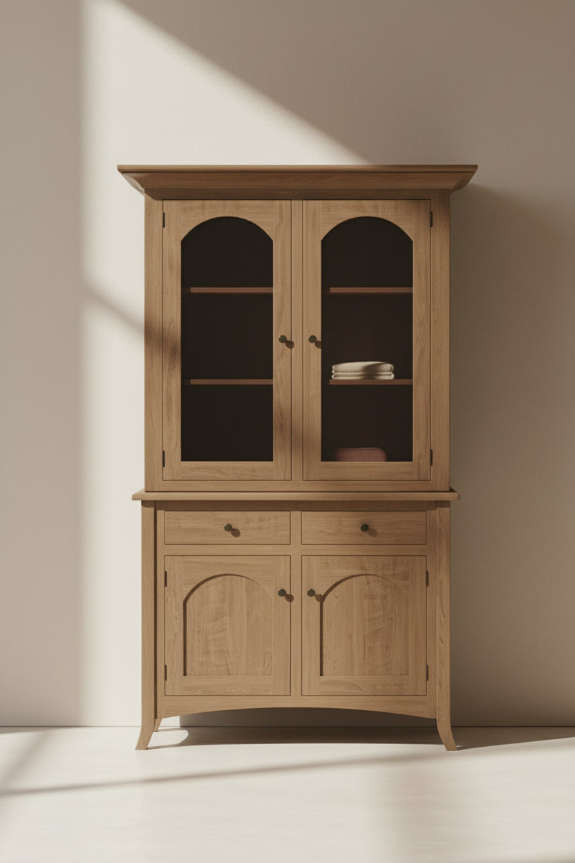 Carlisle 2-Door Hutch 2-Door Hutches Contemporary