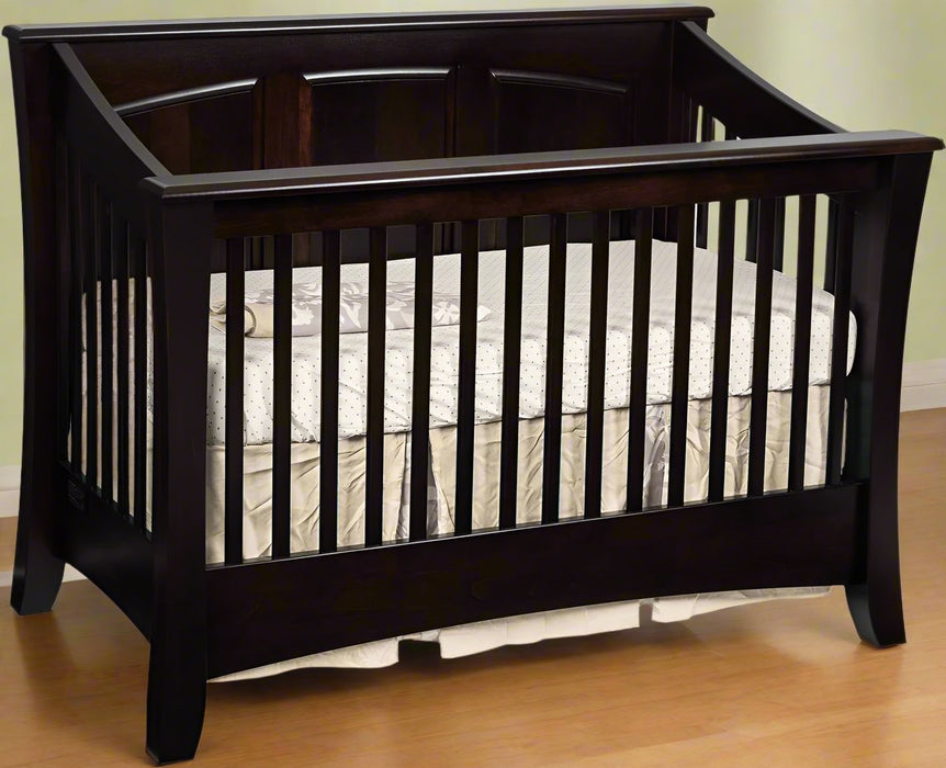 Amish Carlisle Panel 3-in-1 Converter Crib Converter Cribs Contemporary