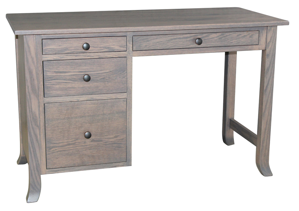 Carlisle Shaker Single Pedestal Desk Single Pedestal Desks Contemporary